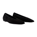 Minimalist Ballerinas Toteme Leather Black
