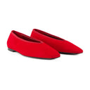 Minimalist Ballerinas Toteme Leather Red