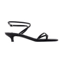 Crossover -Sandalen totem Leder schwarz