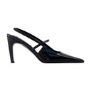 Naplack Stiletto Slingbacks Toteme Leather Black