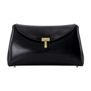 Mini T Lock Blocco Cascia Naplack Totome in pelle nera