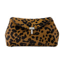 Mini T Lock Naplack Pouch Toteme Leather impreso