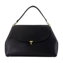 T Lock Satchel Purse Toteme Leather Black