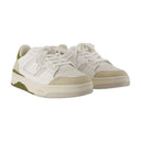 Zapatillas de arcilla axel arigato cuero blanco/verde