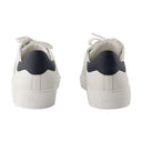Limpie de 90 zapatillas de deporte de pájaros de abejas Axel Arigato de cuero blanco