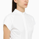 Alexander Mc Queen White Cotton Midi Dress