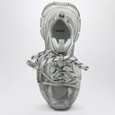 Białość białej/srebrnej siatki i trampka poliuretanowa 3 XL