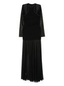 Federico Cina Sheer Layered Dress