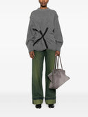 Federico Cina Corset Distressed Crewneck