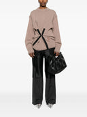Federico Cina Corset Distressed Crewneck