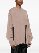 Federico Cina Corset Distressed Crewneck