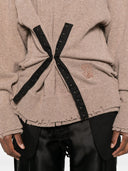 Federico Cina Corset Distressed Crewneck