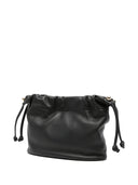 Strathberry Charlotte Drawstring Soft Nappa Black