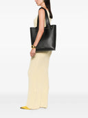 Strathberry Melody Tote Fine Grain Leather Black