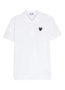 Comme Des Garçons Play Unisex T Shirt Black Emblem Knit