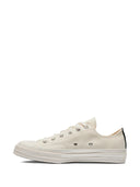 Comme Des Garçons Play Converse C70 Small Red Heart Low Top Shoes