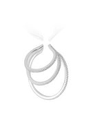Federica Tosi Ear Cuff Jade Silver