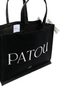 Patou -Einkaufstasche mit Druck