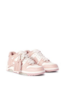 Off White Out Of Office Leather Sneakers