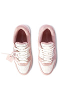 Off White Out Of Office Leather Sneakers