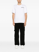 Versace Milano Stamp T -Shirt mit Stickerei