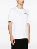Versace Milano Stamp T -Shirt mit Stickerei