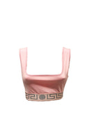 Versace Top mit Jacquard Logo