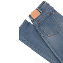 Acne Studios Acne Studios Blå Konst Climb Mid Blue Cotton Denim Jeans