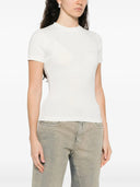 Vetements Logo Fitted T Shirt Women