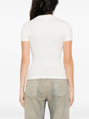 Vetements Logo Fitted T Shirt Women