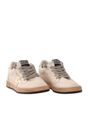 Golden Goose Sneakers Ballstar Nappa Upper Laminated Star And Heel White/Gold