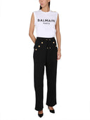 Balmain T Shirt With Logo