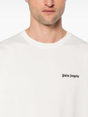 Palm Angels T -Shirt mit Stickerei