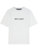 Palm Angels Crew Neck T Shirt With Print