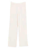 Forte Forte Wolle hohe Taillenhosen