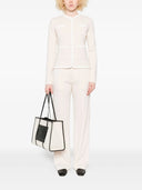 Forte Forte Wolle hohe Taillenhosen