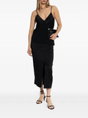 Forte Forte Shiny Anvers Satin Bleistiftrock