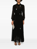 Forte Forte "Carousel des Sylphes" Stickerei Georgette Kleid