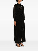 Forte Forte "Carousel des Sylphes" Stickerei Georgette Kleid