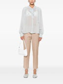 Forte Forte "Carousel Des Sylphes" Embroidery Bow Tie Shirt