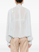 Forte Forte "Carousel Des Sylphes" Embroidery Bow Tie Shirt