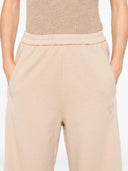 Forte Forte Diagonal Cotton Fleece Twisted Pants
