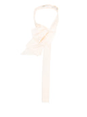 Forte Forte Heavy Stretch Silk Satin Bow Tie