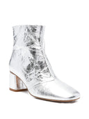 Forte Forte Craquele` Laminated Leather Anckle Boots