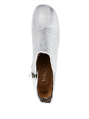 Forte Forte Craquele` Laminated Leather Anckle Boots