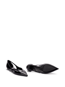Prada 15mm Cut Out Leather Ballerina Shoes