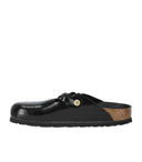 Birkenstock Boston geflochtener schwarzer Clog