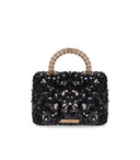 Kurt Geiger Kensington Paillettes Mini borsetta nera