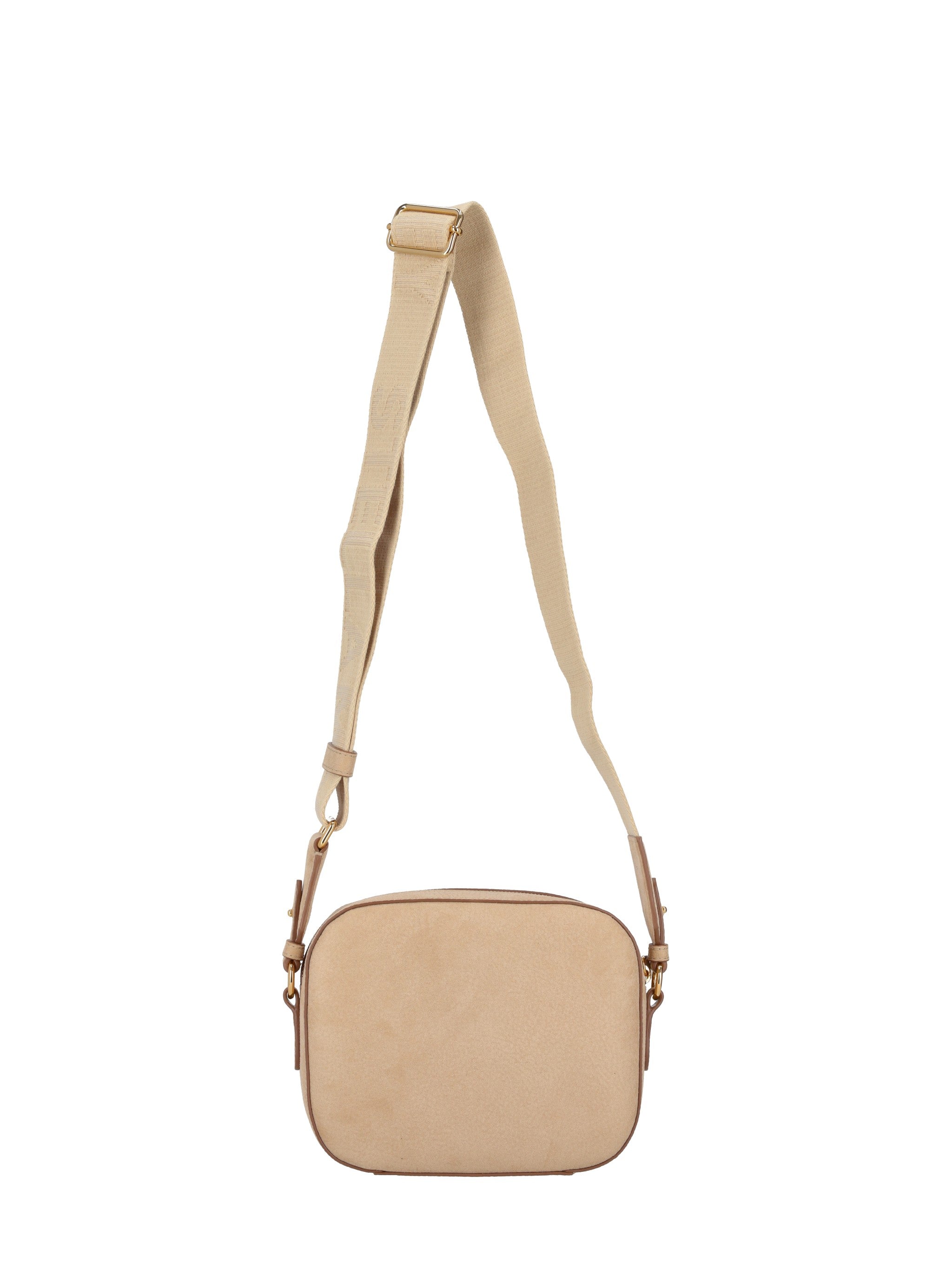 Stella Mc Cartney Small Camera Bag Embossed Grainy Alter Suede