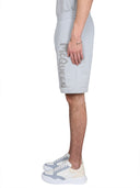 Alexander Mc Queen Bermuda Shorts With Graffiti Logo Print